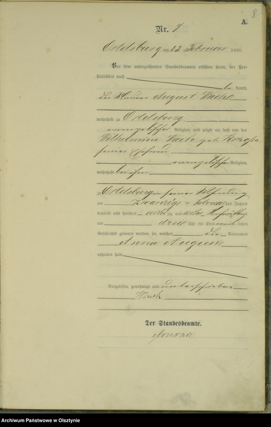 image.from.unit.number "Geburts-Haupt-Register Nr 1 - 86"