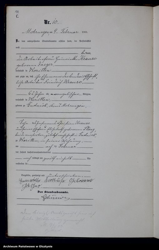 image.from.unit.number "Sterbe-Haupt-Register Nr 1 - 89"