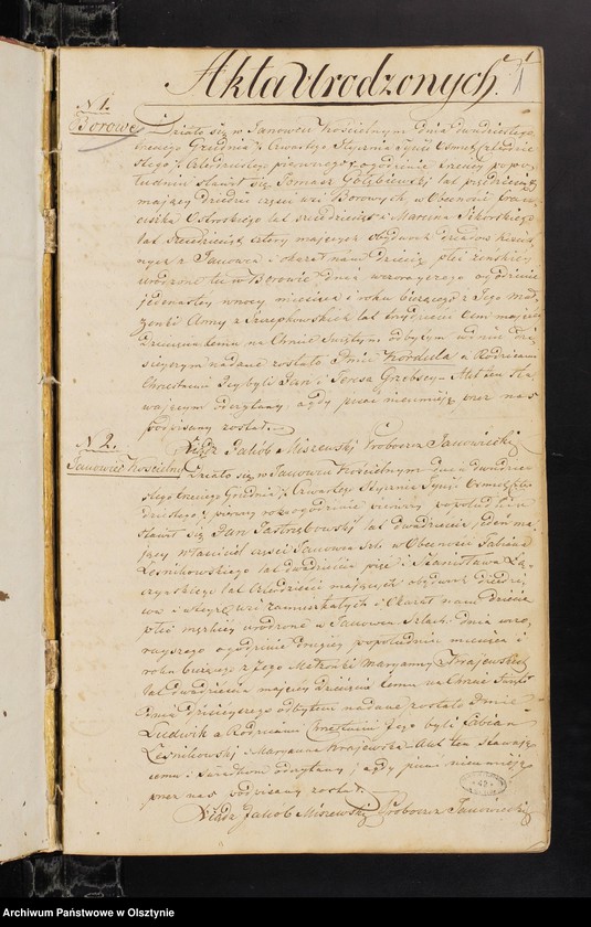 image.from.unit.number "Duplikat Aktow Urzędnika Stanu Cywilnego z Parafii Janowieckiey Urodzenia, Zaslubienia i Zeyscia od 1 Stycznia do ostatniego Grudnia 1841 roku"