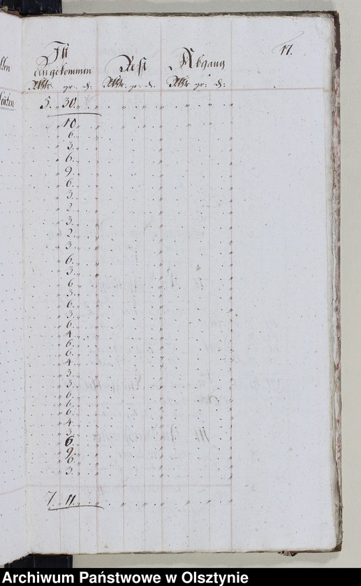 Obraz 19 z jednostki "Einnahme Register Kirchen Decem"