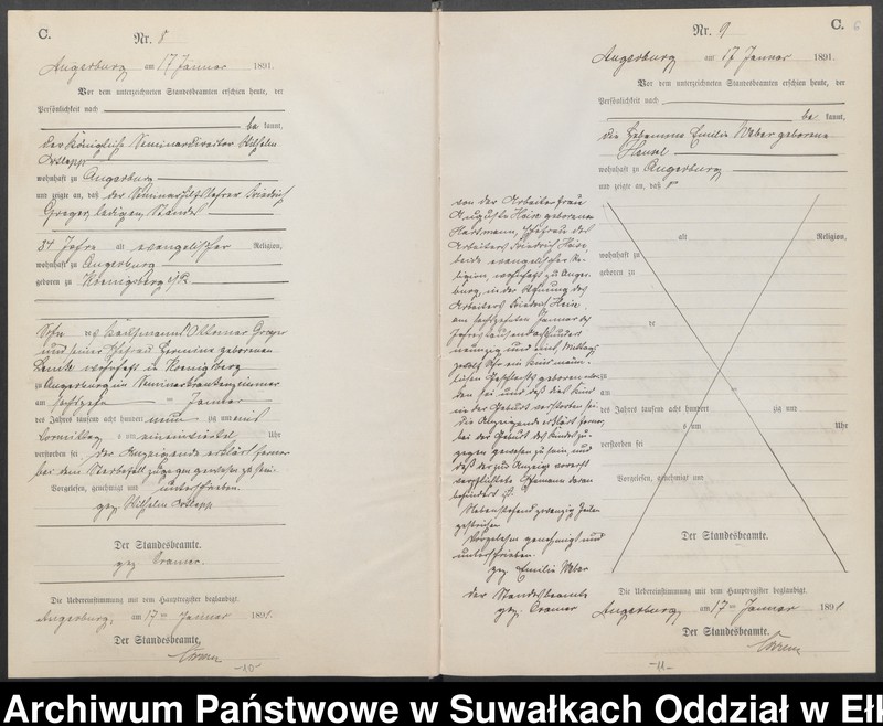 image.from.unit.number "Sterbe-Neben-Register des Preussischen Standes-Amtes Angerburg Kreis Angerburg"