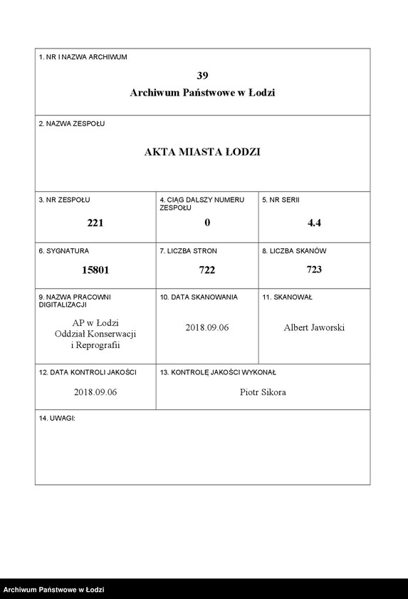 image.from.unit.number "Księga inwentarzowa nieruchomości m. Łodzi ul. 11 Listopada"