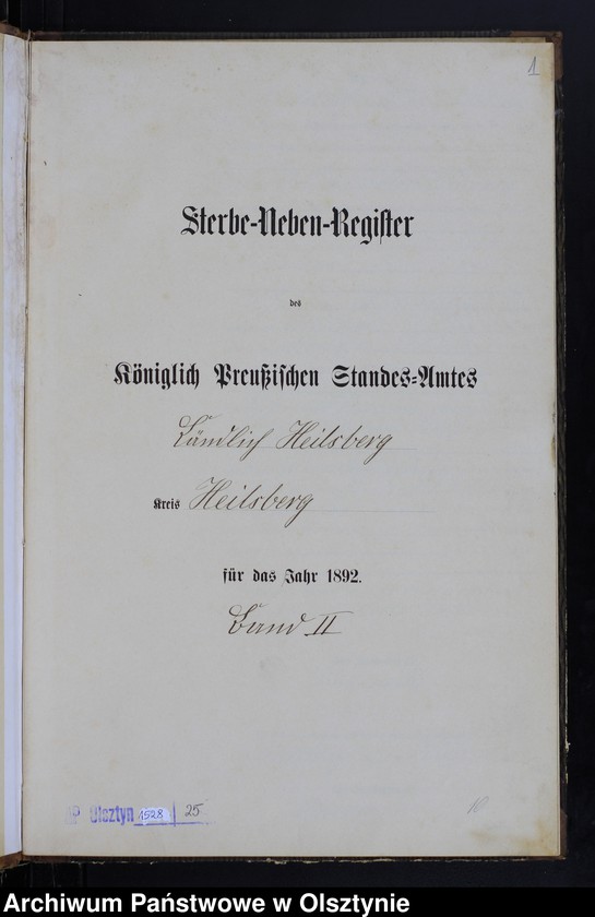 image.from.unit.number "Sterbe-Neben-Register Tom II,Nr 101 - 126"