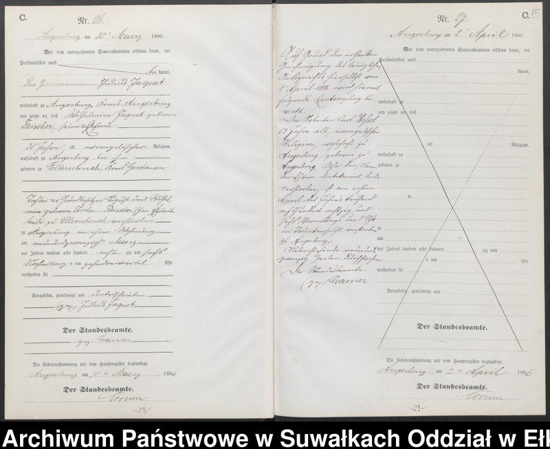 image.from.unit.number "Sterbe-Neben-Register des Preussischen Standes-Amtes Angerburg Kreis Angerburg"