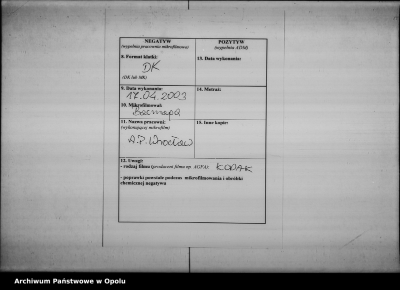 Obraz 3 z jednostki "Acta des Magistrats zu Oppeln betreffend die Hiesige Bürgerbank später benannt Hilfs - Darlehns - Kasse für selbständige Gewerbetreibende de Anno 1848 - 66"