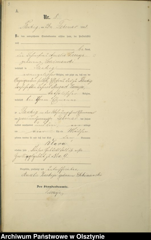 image.from.unit.number "Geburts-Haupt-Register Nr 1 - 43"