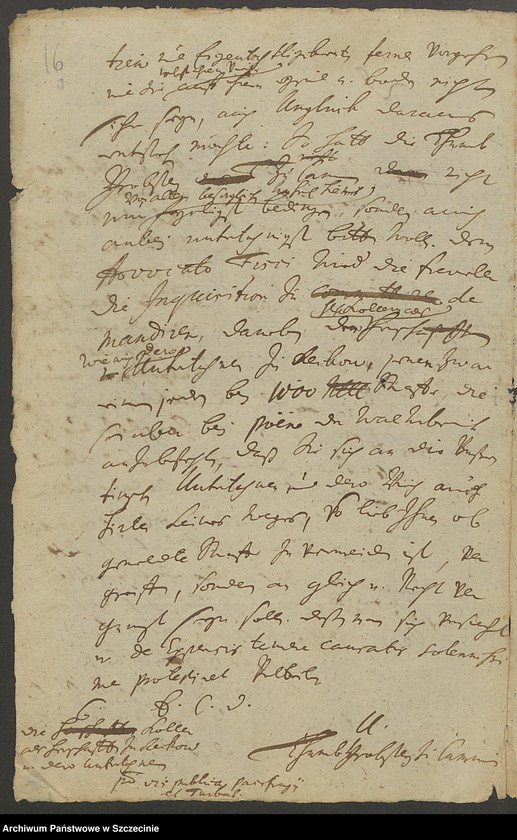image.from.unit.number "Dorfschaft Büssenthin [Buszęcin] contra sämtliche Koeller auf Reckow [Rekowo] und deren Untertanen wegen der zu Ungebühr gepflügten Brache und verübter Gewalt."