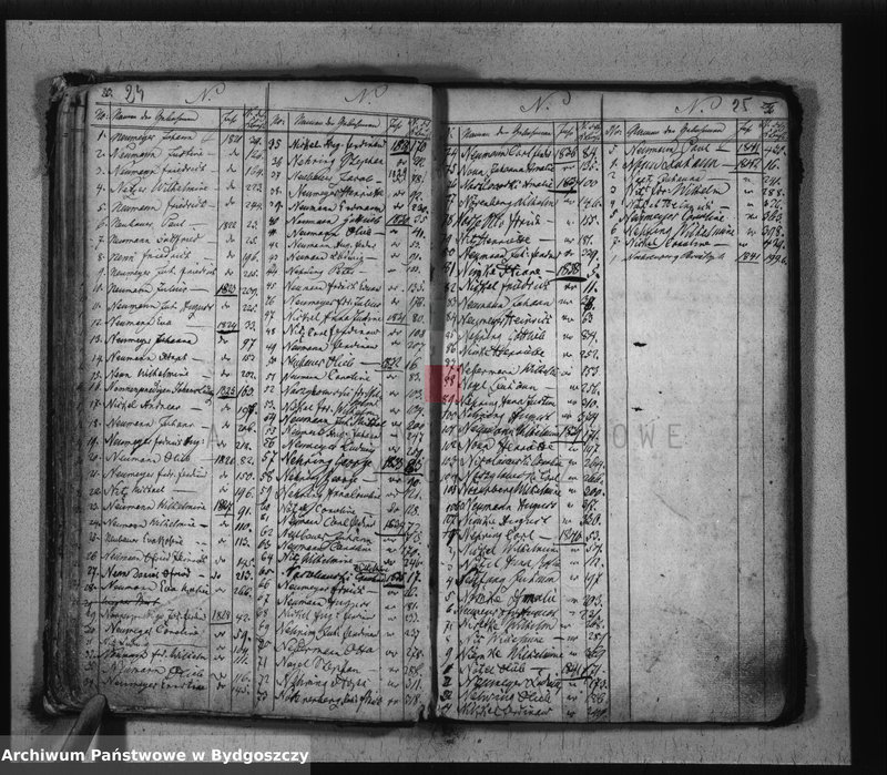 Obraz 15 z jednostki "Sumariusz urodzeń"