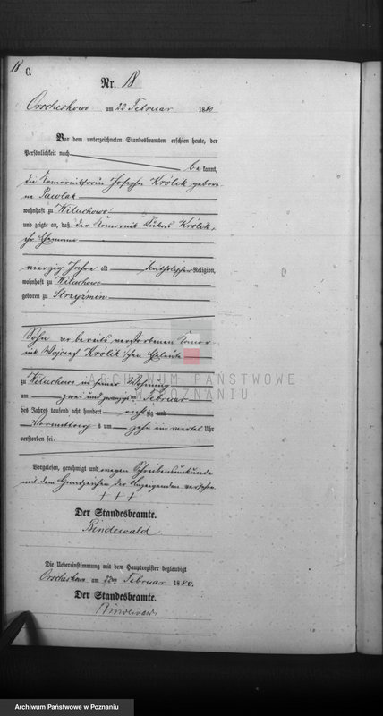 Obraz 20 z jednostki "Księga zgonów"