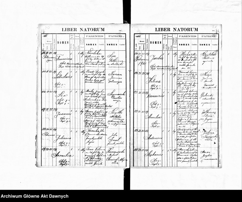 image.from.unit.number "Parafia: Lwów, Kapelania Nosocomia (Szpital Powszechny). Dekanat: Lwów. Księga metrykalna urodzeń i zgonów dla całej parafii."