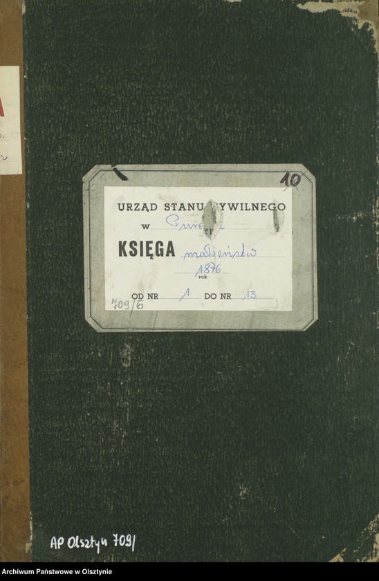 image.from.unit.number "Heiraths-Haupt-Register Nr 1 - 13"