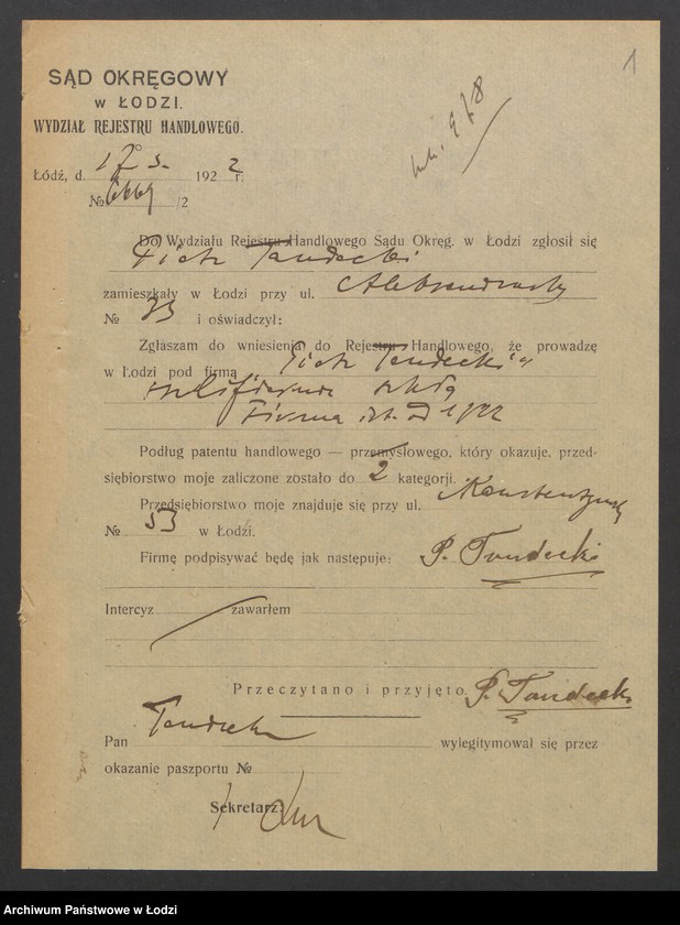 Obraz 3 z jednostki "Piotr Tandecki- prowadzenie szlifierni szkła"