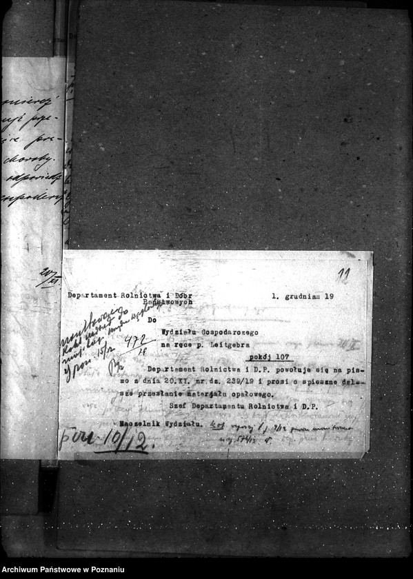 Obraz 14 z jednostki "Sprawy gospodarcze-ogólne Opał departamentu"