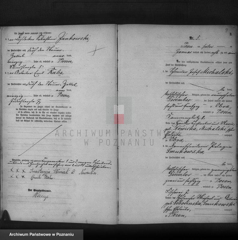 Obraz 6 z jednostki "Księga małżeństw t. I"