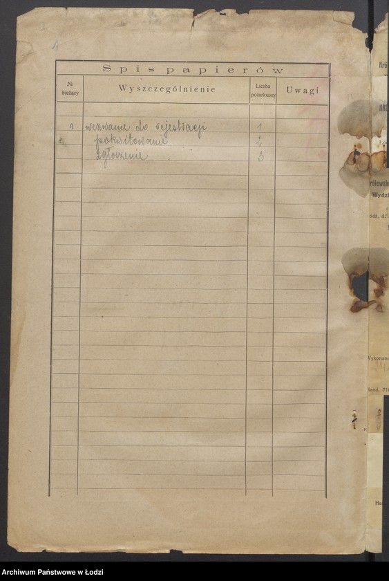 Obraz 3 z jednostki "Moses Klein- księgarnia i sprzedaż papierów"