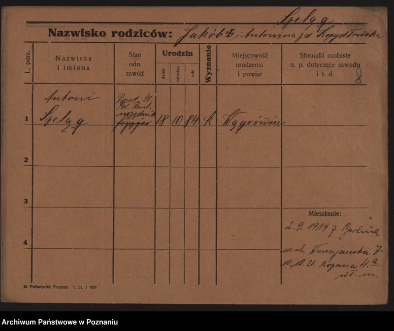 Obraz 20 z jednostki "Szeląg - Szemraj"
