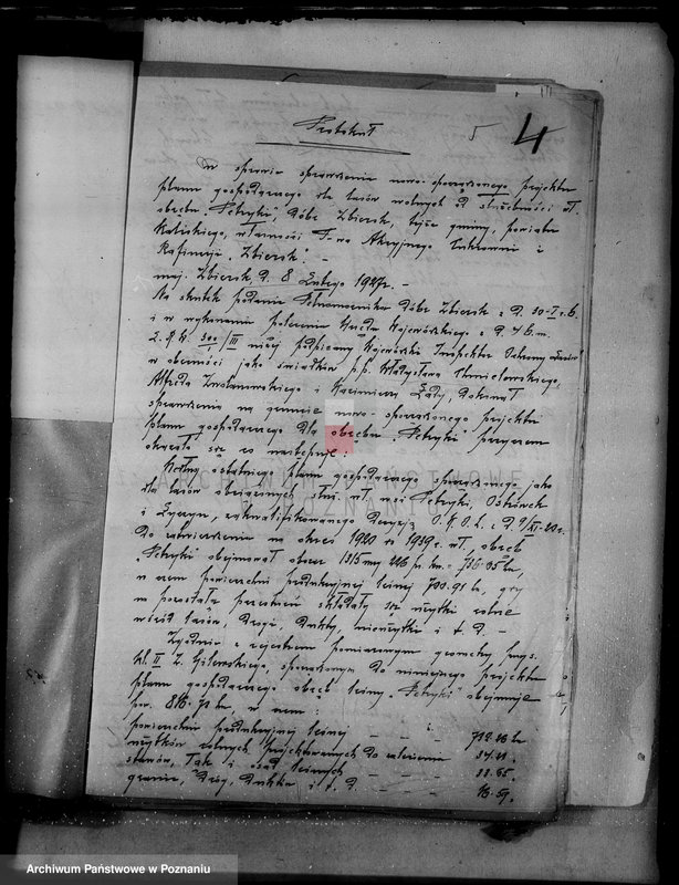 Obraz 9 z jednostki "Lustracja lasu majątku Zbiersk i Petryki powiatu kaliskiego oraz zatwierdzenie uzupełnienia planu gospodarstwa leśnego"