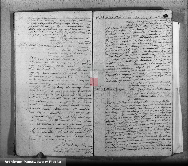 Obraz 13 z jednostki "Akta urodzeń, małżeństw i zgonów"