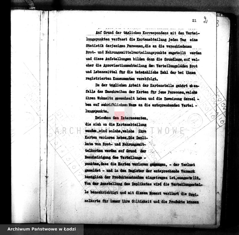 Obraz 5 z jednostki "[Album: Karten Abteilung. Pracownicy, działalność, fotografie, wzory kart]"