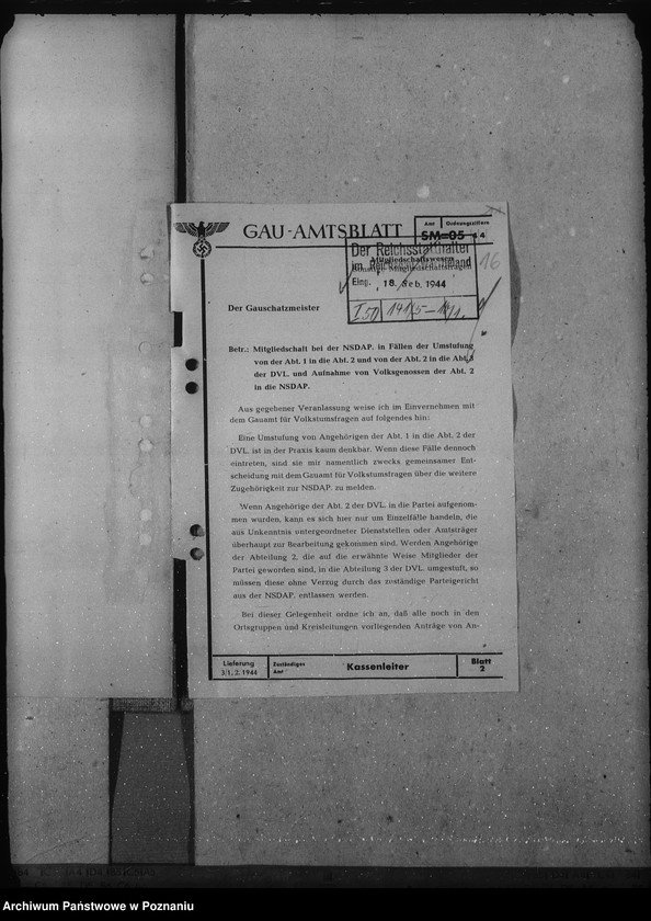 Obraz 20 z jednostki "Angehörige der Abteilung IV. und III. In der Landwacht"