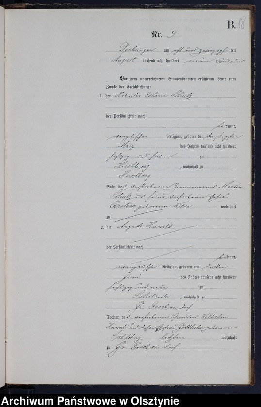image.from.unit.number "Heiraths-Neben-Register Nr 1 - 18"