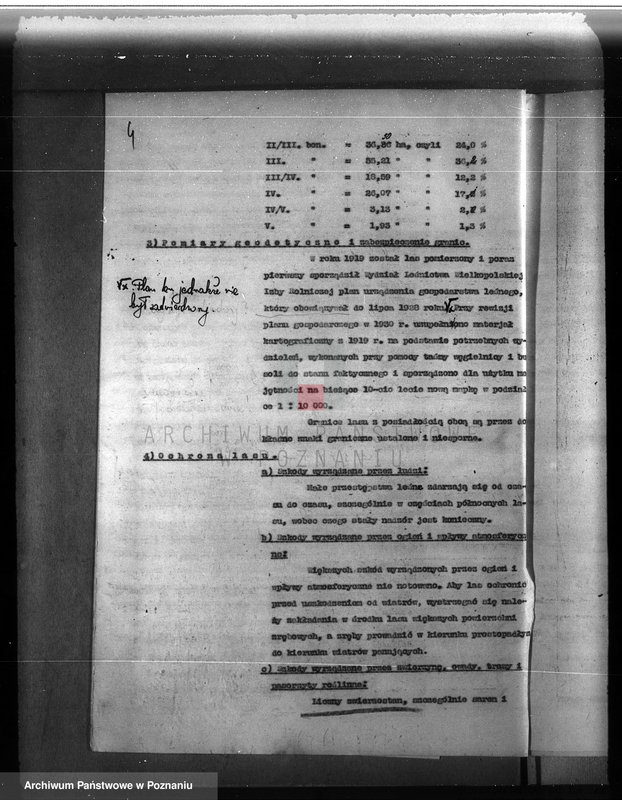 Obraz 8 z jednostki "Majątek Lutom w powiecie międzychodzkim 1930-1940 Plan urządzenia gospodarstwa leśnego"