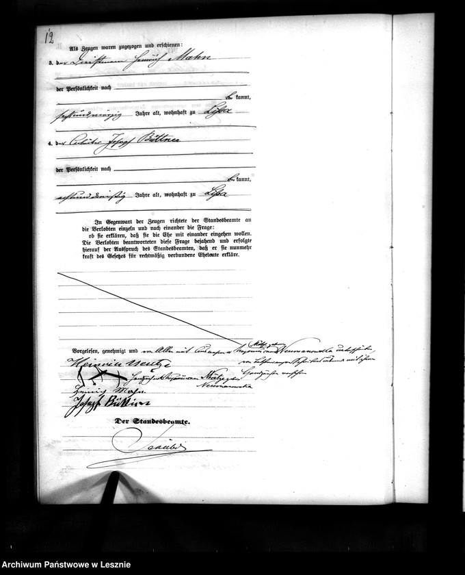 Obraz 15 z jednostki "[Księga małżeństw]"