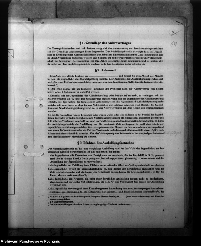 Obraz 18 z jednostki "Ausbildung von Dienstanfängern, Lehrligen und Bürogehilfinnen"