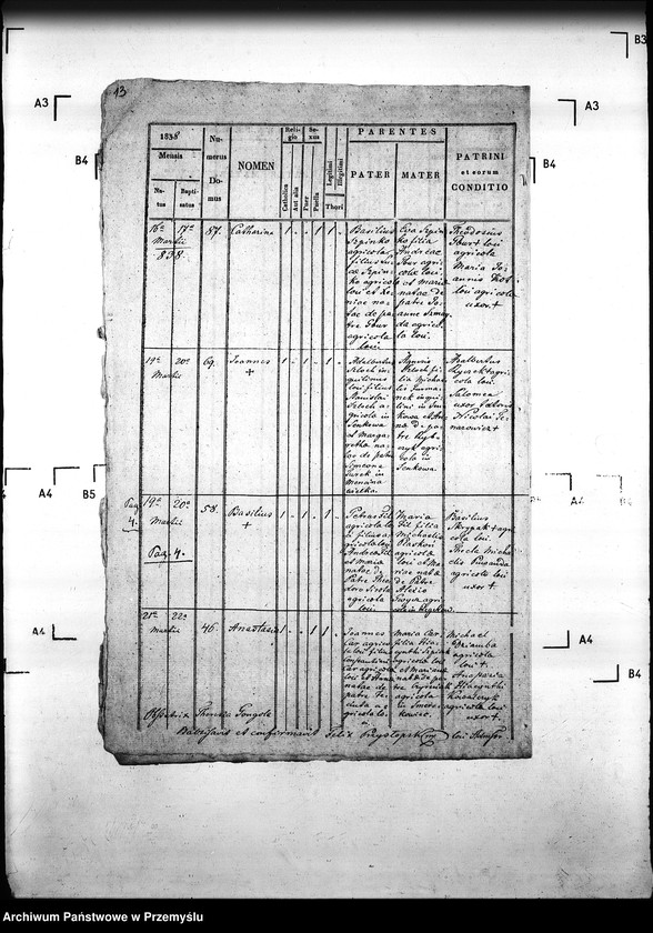 Obraz 17 z jednostki "[Kopie ksiąg metrykalnych parafii Gładyszów z filią Wirchnia (dekanat Gorlice)]"