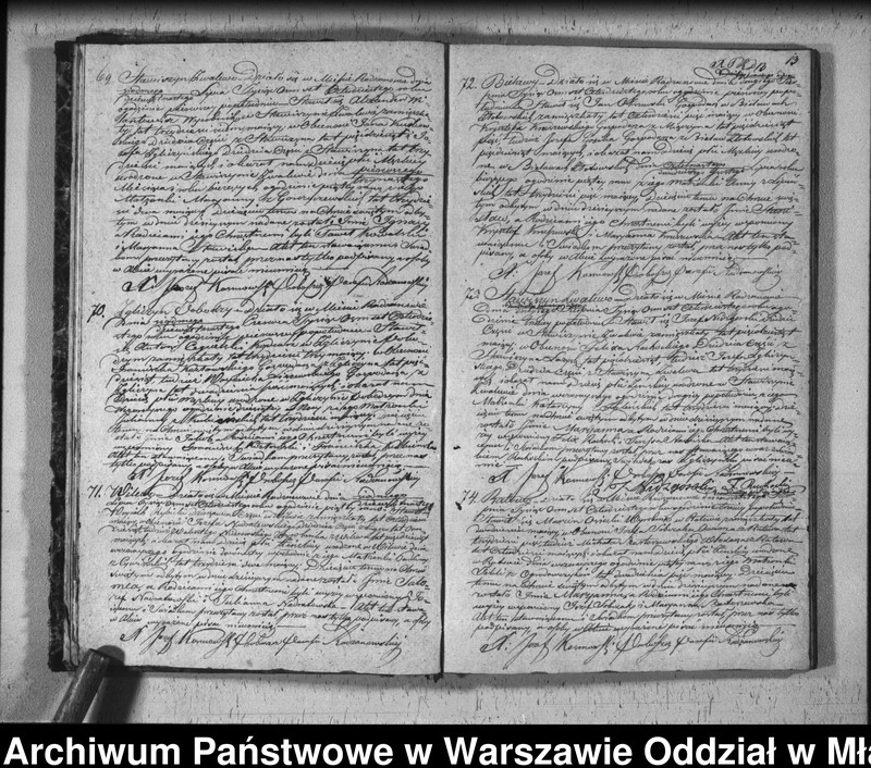image.from.unit.number "Akta urodzeń, małżeństw i zgonów"