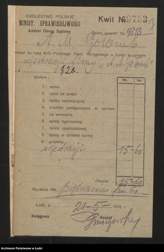 Obraz 9 z jednostki "A. M. Gołomb - sprzedaż mydła"