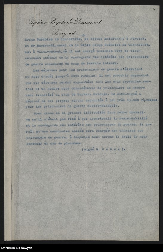 image.from.unit.number "Sprawy repatriacji Polaków, opieki nad Polakami - jeńcami, więźniami i internowanymi zagranicę, m.in. odpis listu W. Grabskiego do G. Clemenceau"