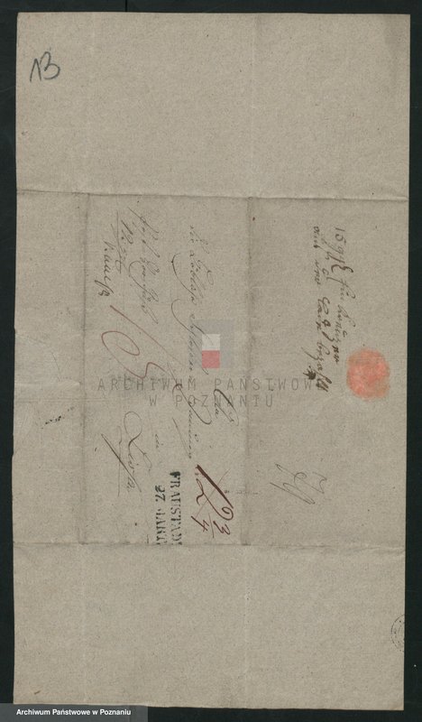 Obraz 14 z jednostki "[Korespondencja cechowa z różnymi władzami i pokwitowania uiszczonych opłat]"