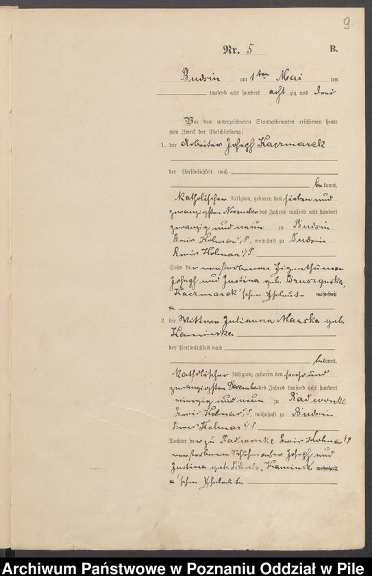 image.from.unit.number "Księga małżeństw"