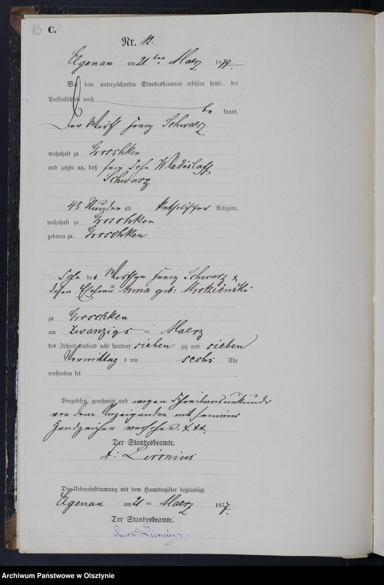 image.from.unit.number "Sterbe-Neben-Register Nr 1 - 76"