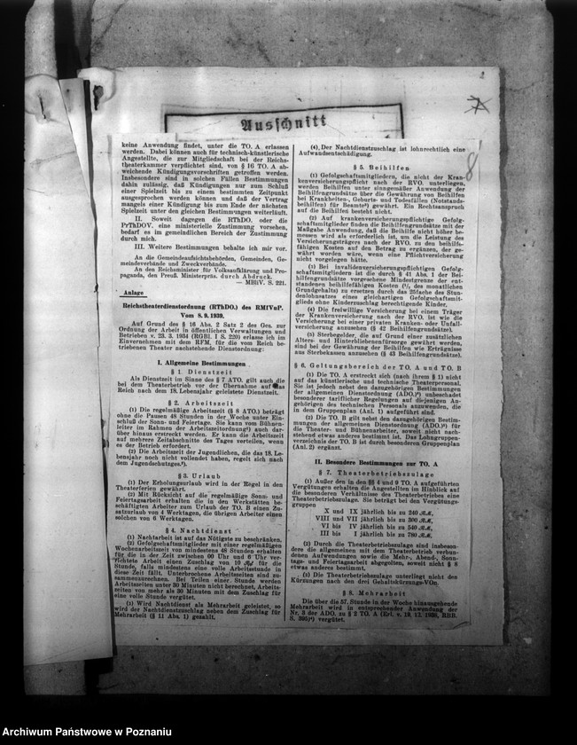 Obraz 12 z jednostki "Besoldungsbestimmungen. Schmutzanlagen. Beschäftigung von Polen."