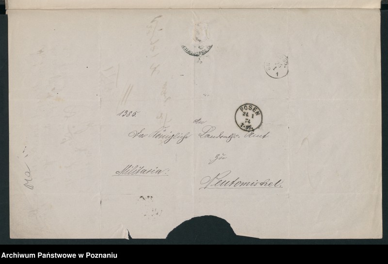 Obraz 19 z jednostki "A. betr. Wladislaus von Łącki auf Posadowo /Bemühungen um Grafentitel/ - auch Stefan und Anton"