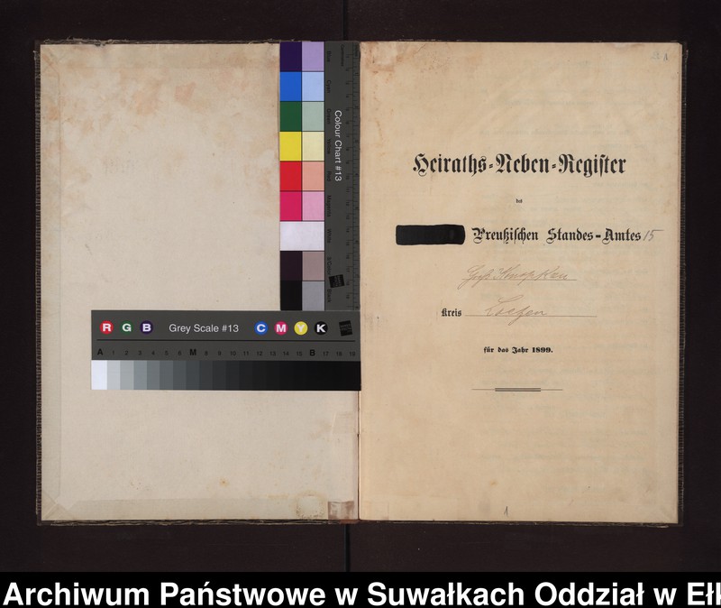 image.from.unit.number "Heiraths-Neben-Register des Preussischen Standes-Amtes Gross Konopken Kreis Loetzen"