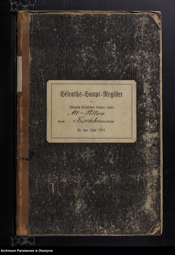 image.from.unit.number "Heiraths-Haupt-Register Nr 1 - 30"