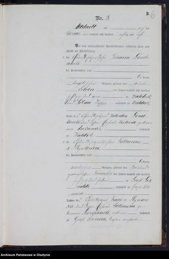image.from.unit.number "Heiraths-Neben-Register Nr 1 - 19"