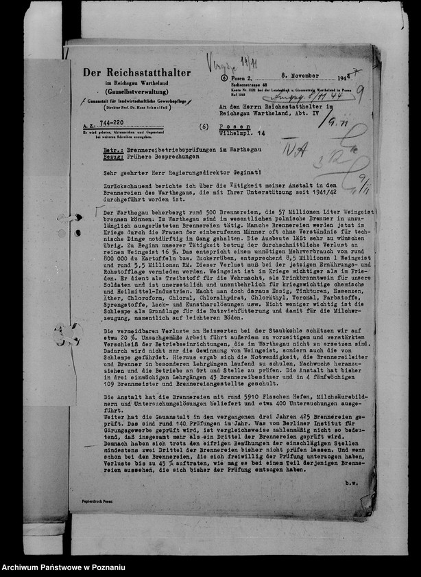 Obraz 13 z jednostki "Nadzór nad gorzelniami"