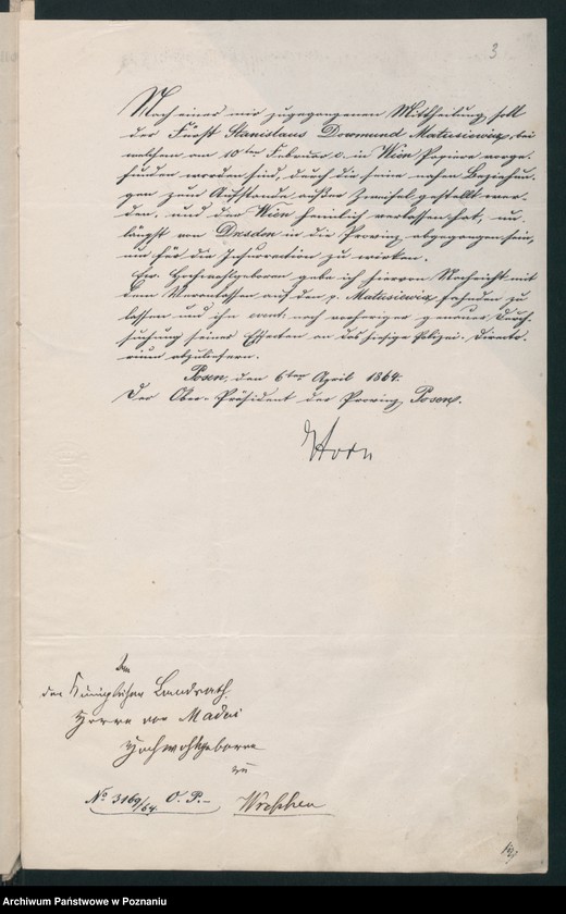 Obraz 6 z jednostki "Signalements pp. /imienne spisy powstańców 1863/4 dla landrata von Madaia/."
