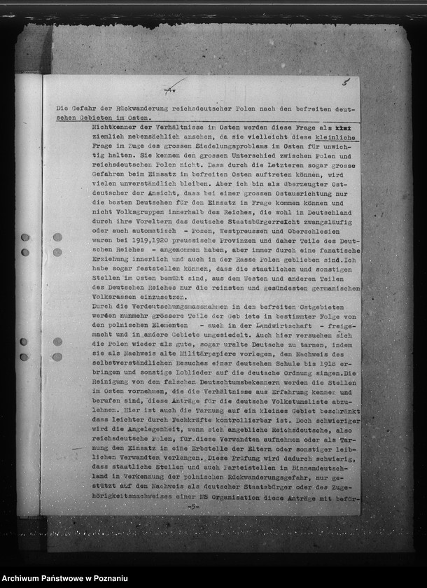 Obraz 9 z jednostki "Ostsperre für polnische Versippte"