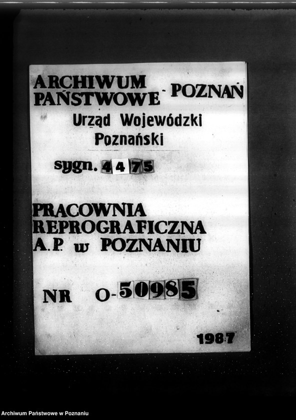 Obraz 1 z jednostki "Projekt na pobudowanie spichlerza zbożowego dla firmy G. Jonas w Kobylinie pow. krotoszyński skala 1:100"