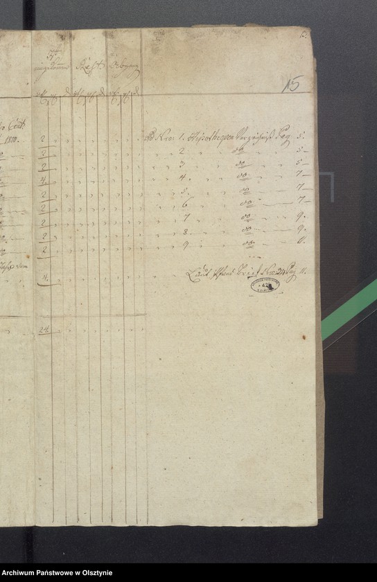 image.from.unit.number "Passenheimsche Hospital Rechnung"