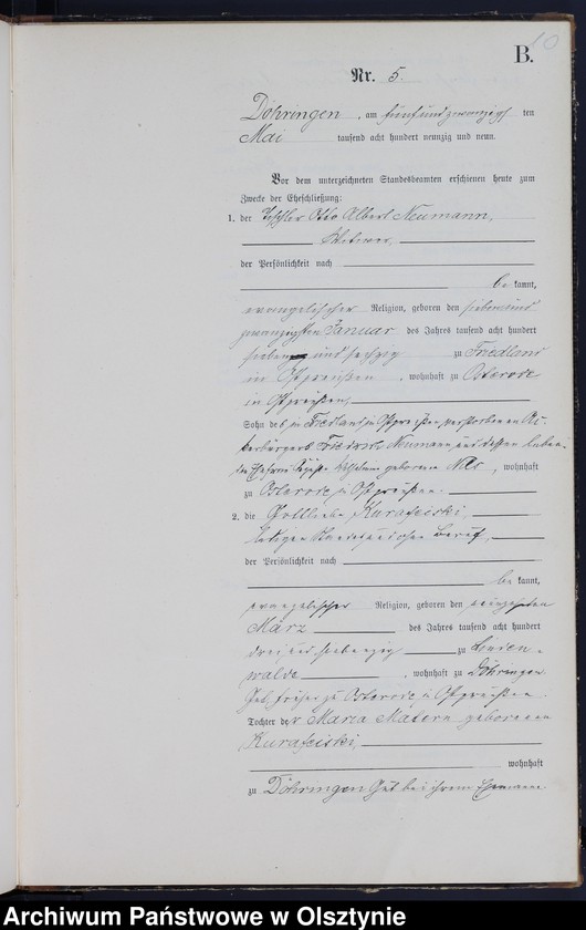 image.from.unit.number "Heiraths-Neben-Register Nr 1 - 17"