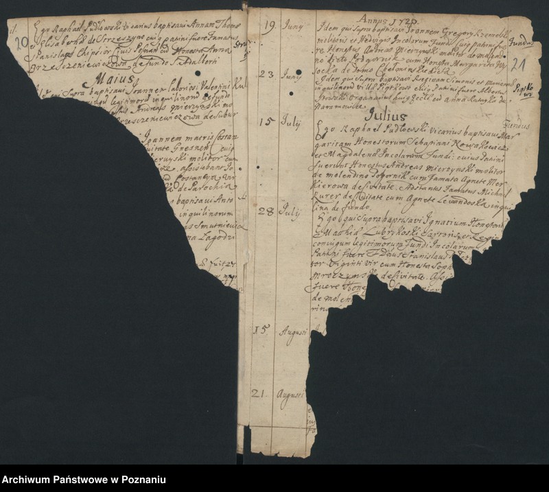 Obraz 12 z jednostki "Księga chrztów i małżeństw"