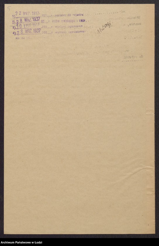 Obraz 7 z jednostki "Szulem Herszbajn- wyrób i sprzedaż manufaktury w Pabianicach"