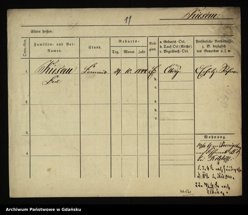 image.from.unit.number "Karty meldunkowe: Kiepnewski - Kilsch"