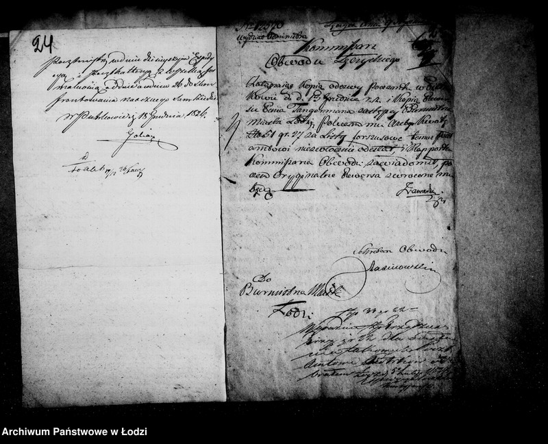 Obraz 20 z jednostki "Akta tyczące się egzekwowania należytości pocztowych"